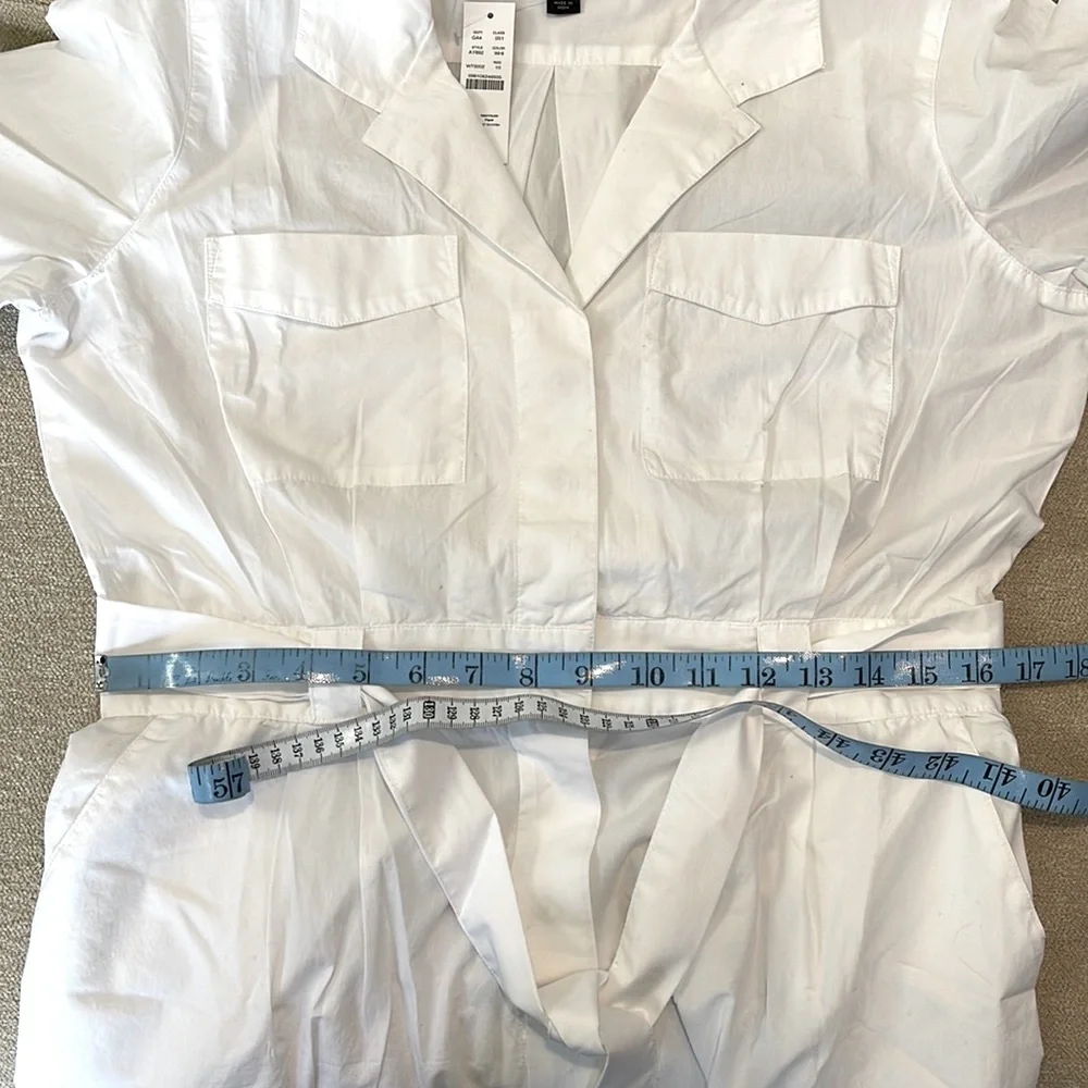 J.Crew Poplin Patch-pocket cotton poplin shirtdress dress AY892